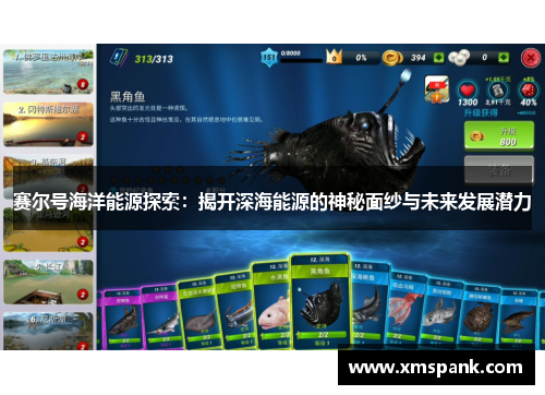 赛尔号海洋能源探索：揭开深海能源的神秘面纱与未来发展潜力